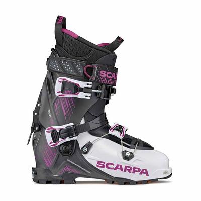 Scarpa Women's Gea RS Ski Boot - White Black Rouge