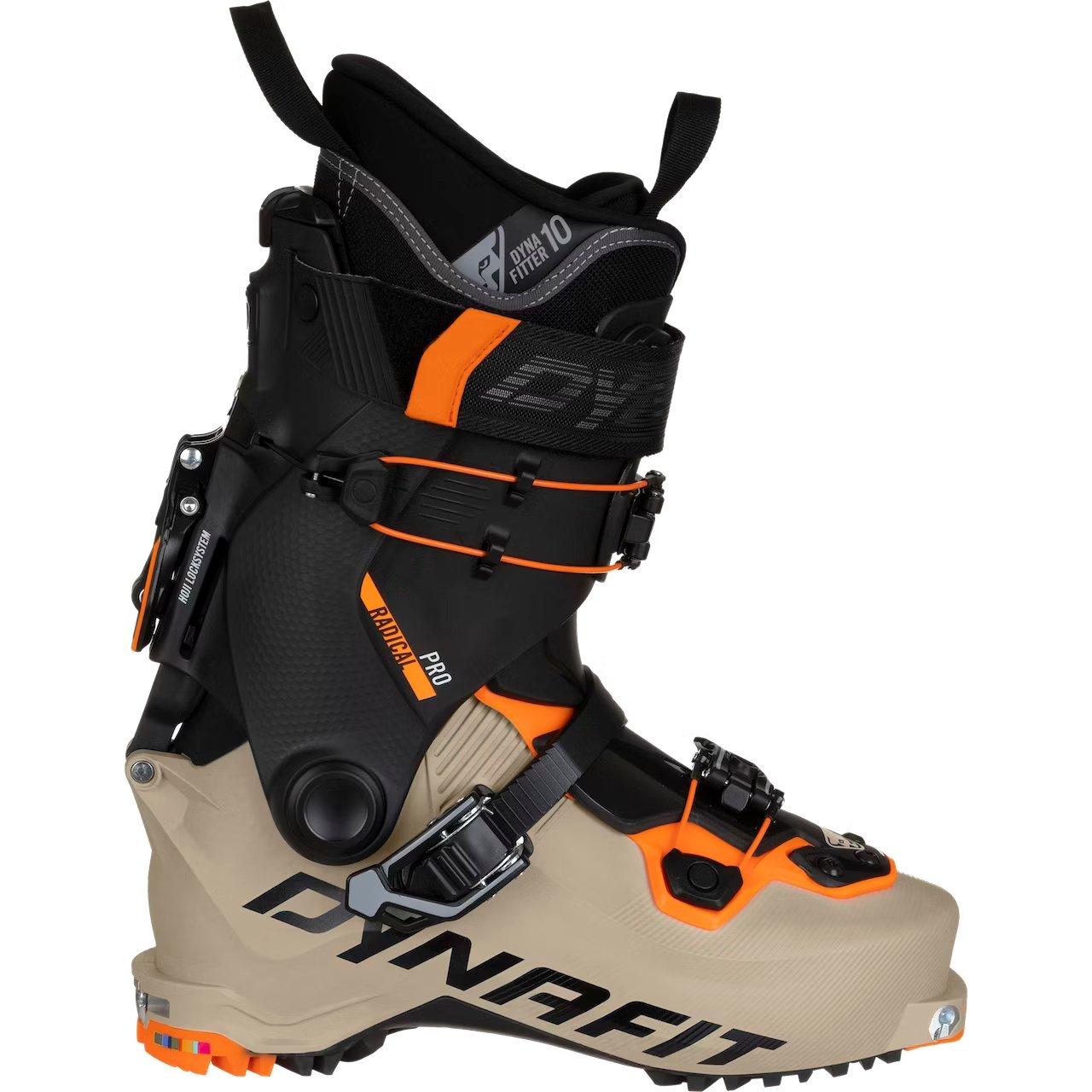 Dynafit Men's Radical Pro Ski Touring Boots - Rock Khaki/Orange