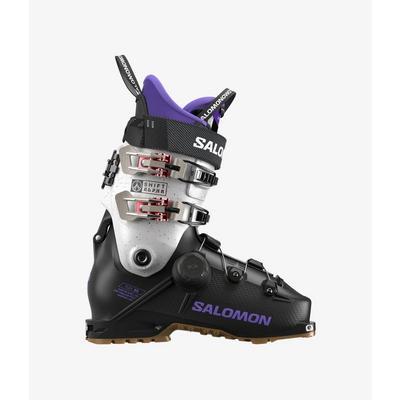 Salomon Women's Shift Alpha Boa 95 Ski Boots - Black / Purple