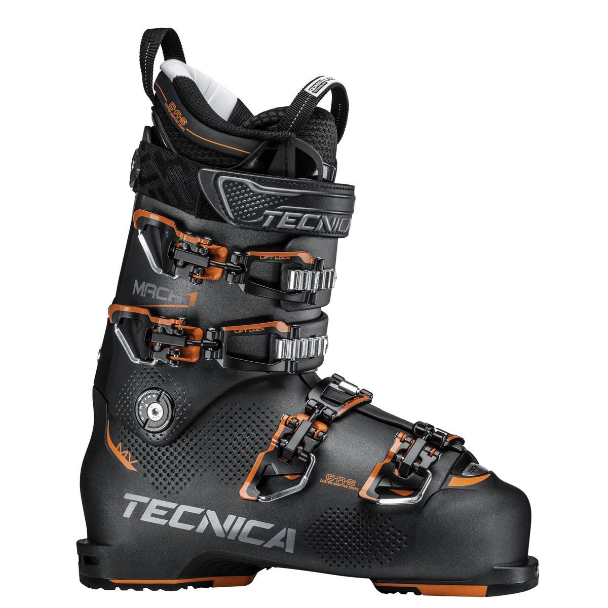 Tecnica Men's Mach1 MV 110 Ski Boot 2018 - Black