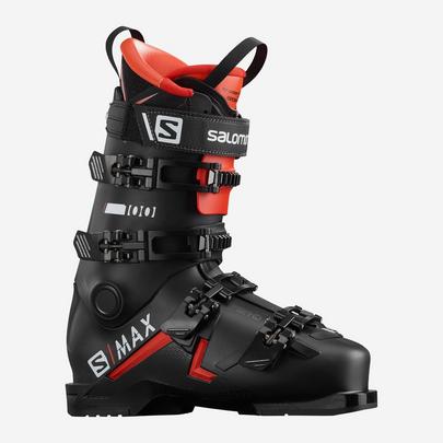 Salomon Men's S/Max 100 Ski Boot - Black/Red