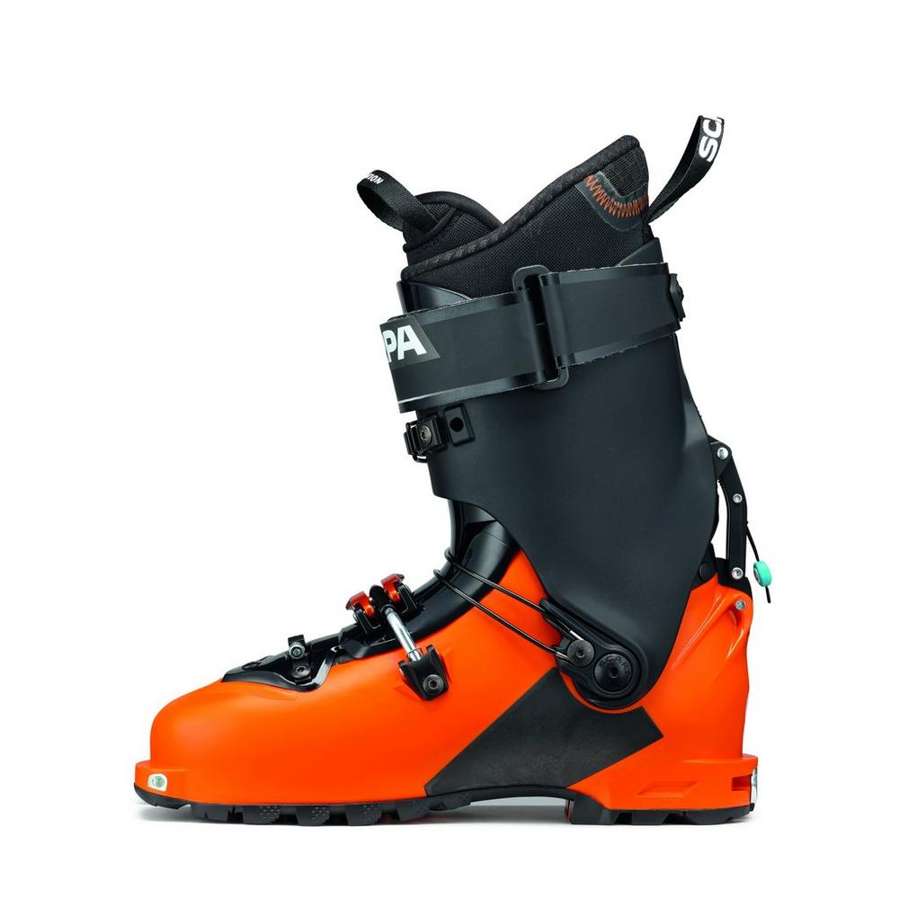 Scarpa Men's Maestrale 110 Touring Ski Boots - Orange/Black