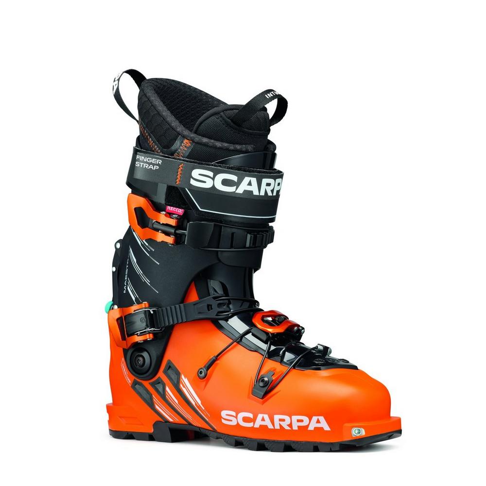 Scarpa Men's Maestrale 110 Touring Ski Boots - Orange/Black