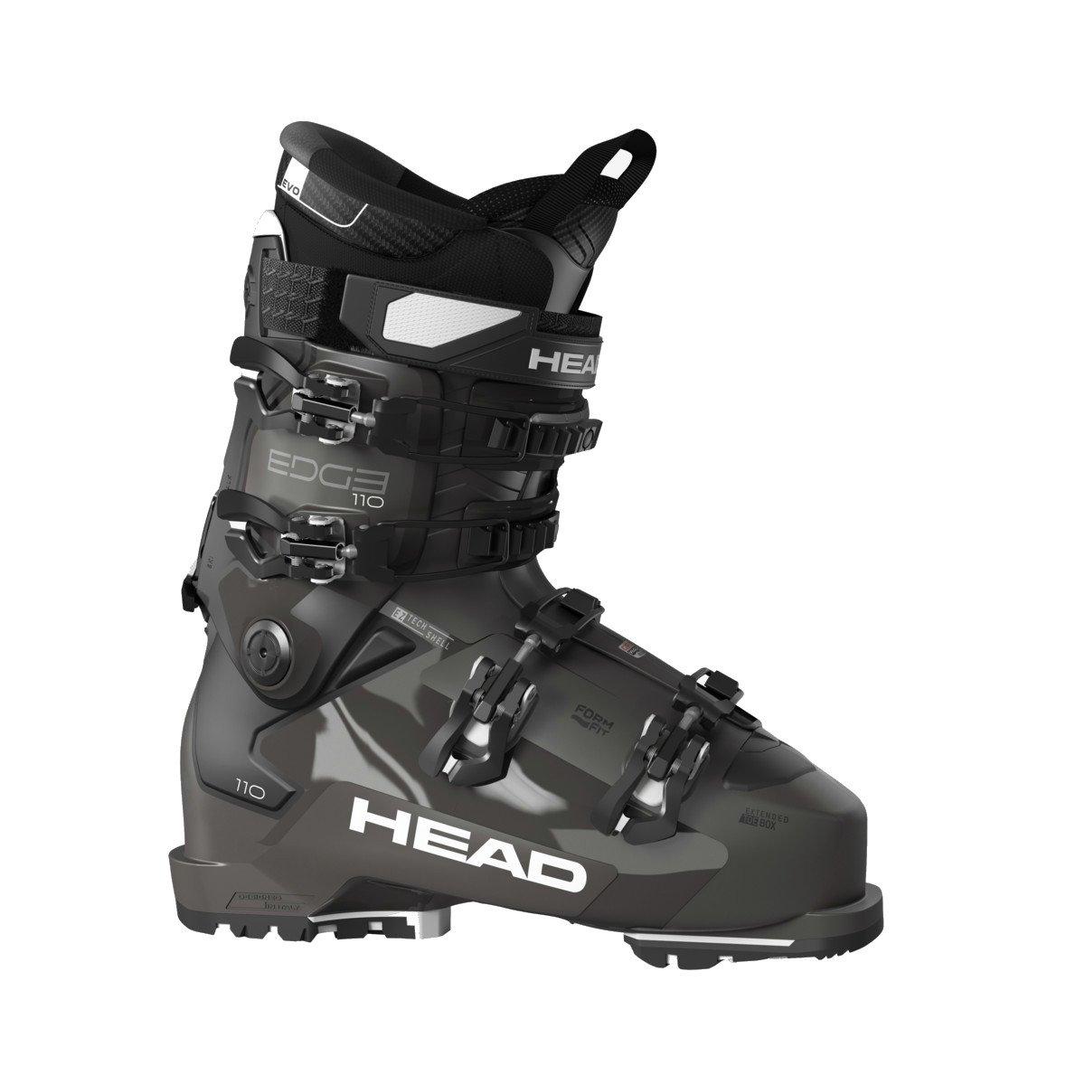 Head Men's Edge 110 High Volume (HV) GripWalk (GW) All-Mountain Ski Boots - Black