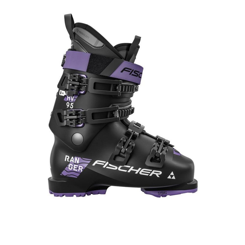 Fischer Women's Ranger HV 95 Vacuum Ski Boots - Black / Purple