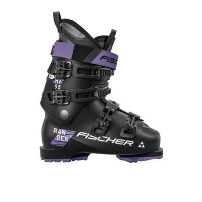 Fischer Women's Ranger HV 95 Vacuum Ski Boots - Black / Purple