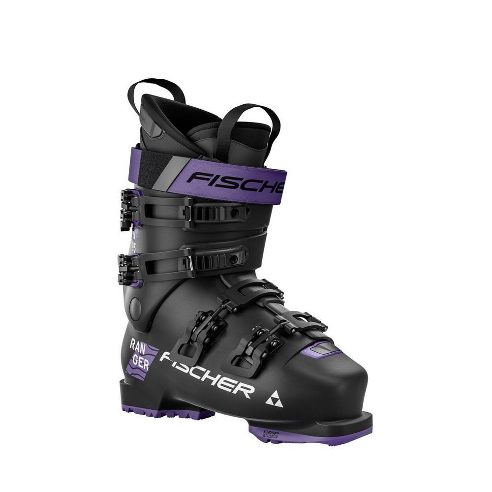 Fischer Women's Ranger HV 95 Vacuum Ski Boots - Black / Purple