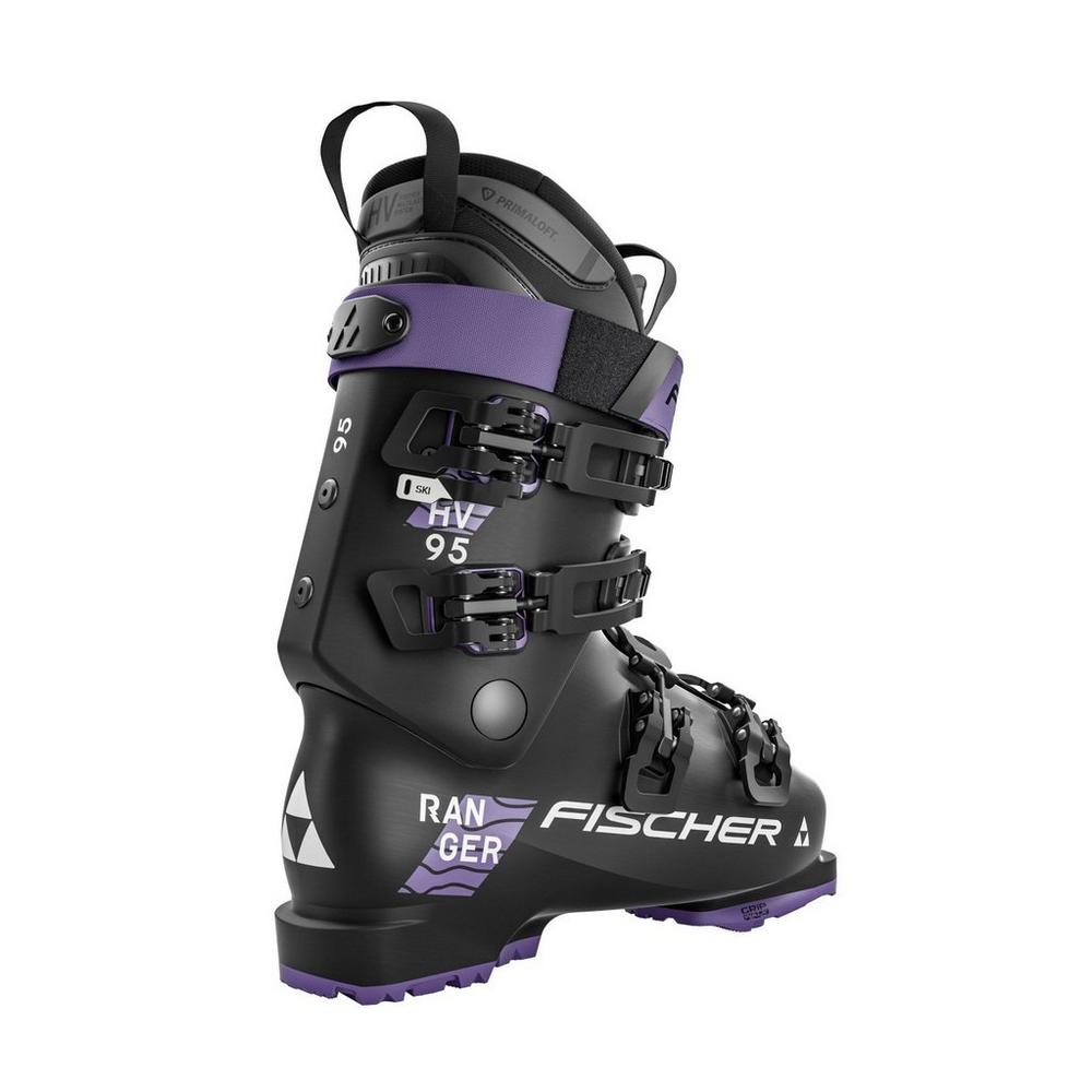 Fischer Women's Ranger HV 95 Vacuum Ski Boots - Black / Purple