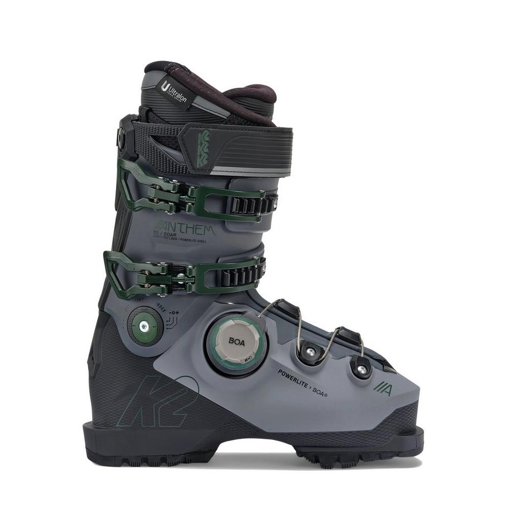 K2 Women's Anthem 95 BOA Ski Boots - Black / Grey