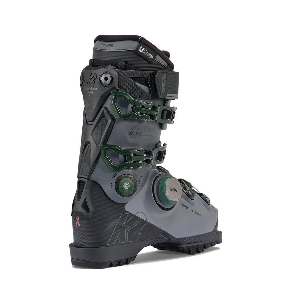 K2 Women's Anthem 95 BOA Ski Boots - Black / Grey