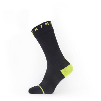 Sealskinz Briston Waterproof Socks - Black/Yellow