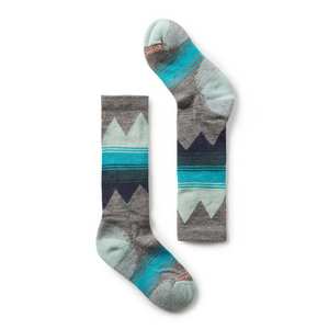 Kid's Smartwool Ski Light Cushion Socks - Medium Grey