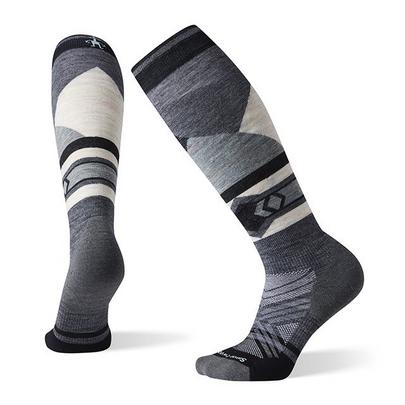 Smartwool Women's PhD Ski Light Elite Pattern Sock - Medium Gray