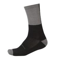  Baabaa Merino Winter Sock - Grey/Black