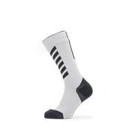  Waterproof Cold Weather Mid Length Sock with Hydrostop - Grey/Black/Yellow