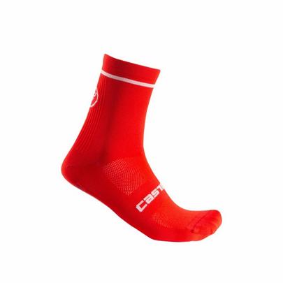 Castelli Men's Entrata 13 Socks - Red
