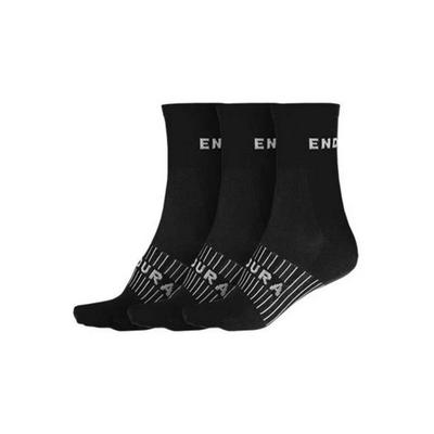 Endura Women's Coolmax Race Sock - 3 Pack - Black