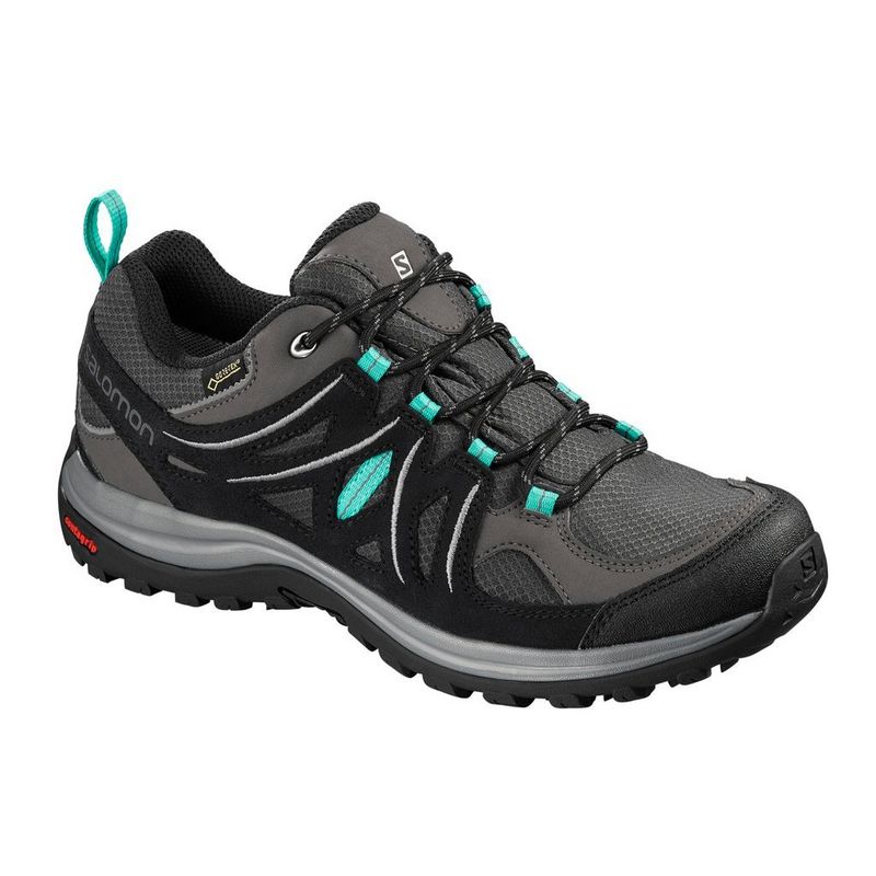 Salomon Women s Ellipse 2 Gortex Hiking Shoe Black Tiso