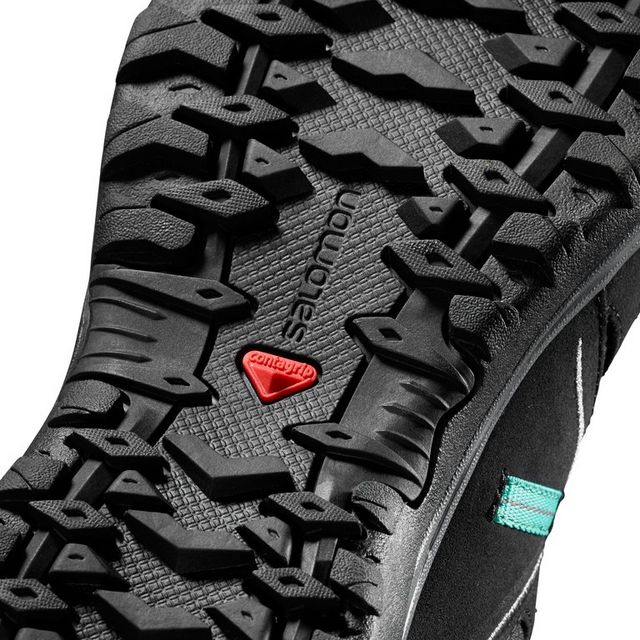 Salomon Women's Ellipse 2 Gortex Hiking Shoe - Black | Tiso