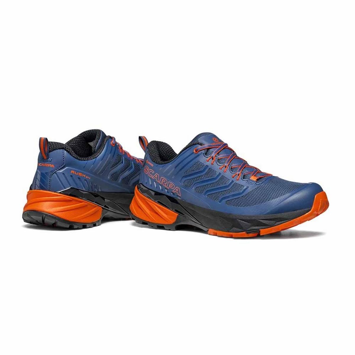 Scarpa Men's Rush GORE-TEX Hiking/Running Shoes - Blue Fiesta