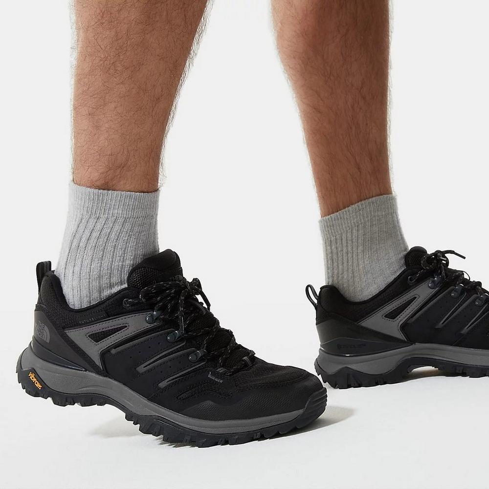 black north face walking shoes