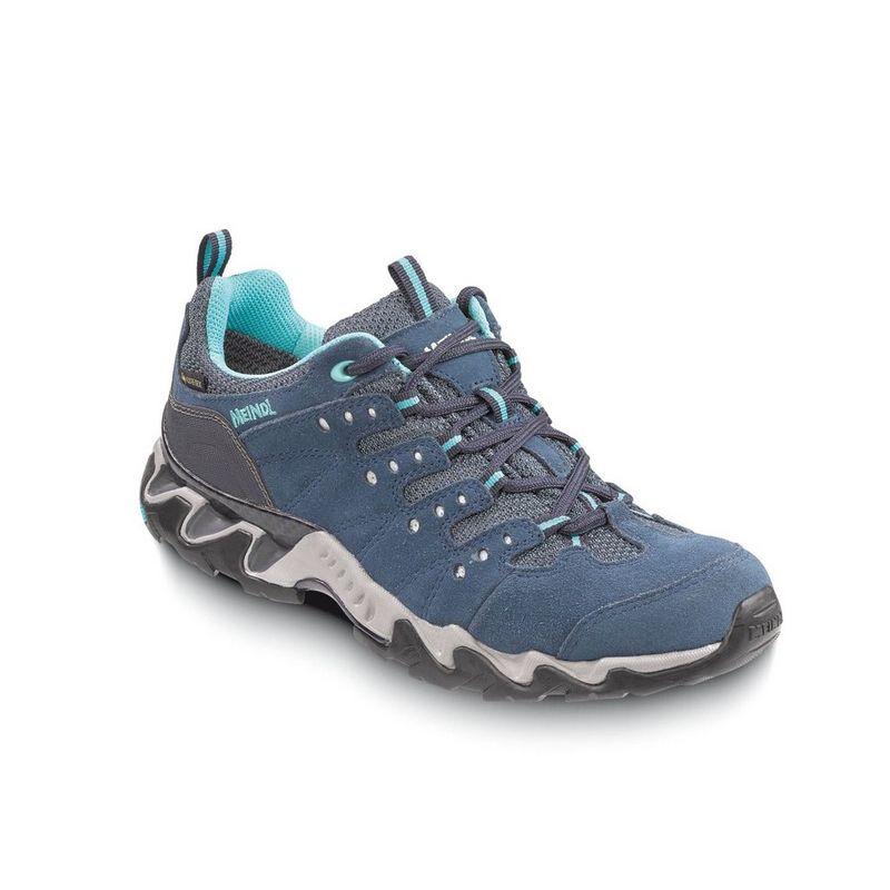 Meindl Women's Portland GORE-TEX Walking Shoes Blue Tiso UK