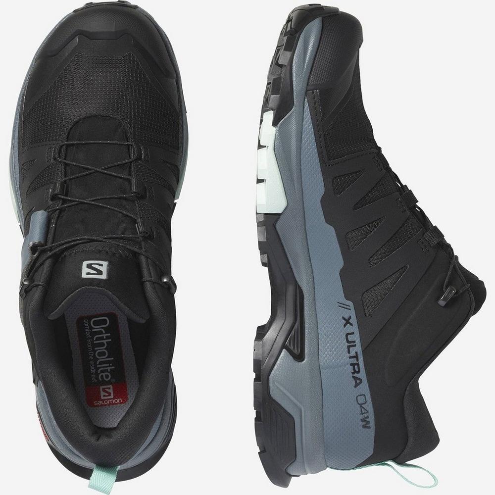 Salomon Women's X Ultra 4 GORE-TEX - Black Stormy Weather