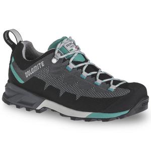  Women's Steinbock WT Low GTX Shoes - Pewter Grey/Tropical Green