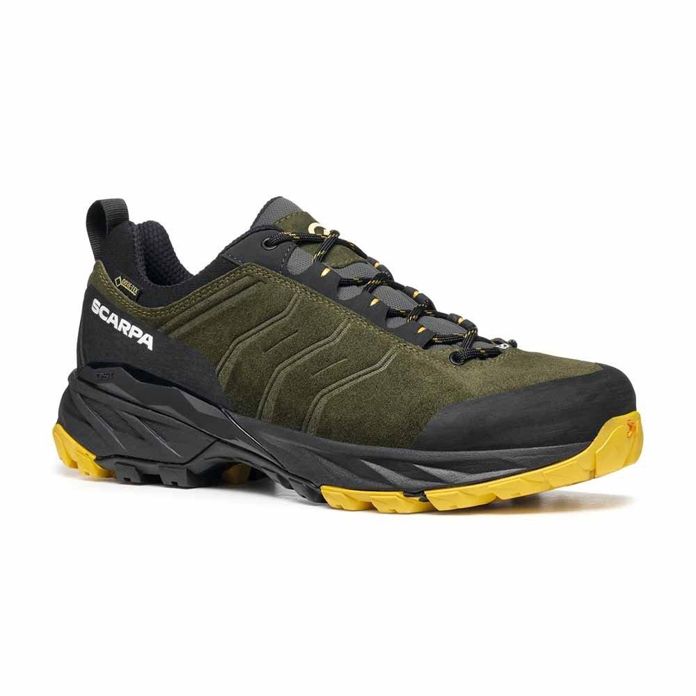 Scarpa Men s Rush Trail GORE TEX Thyme Green Mustard