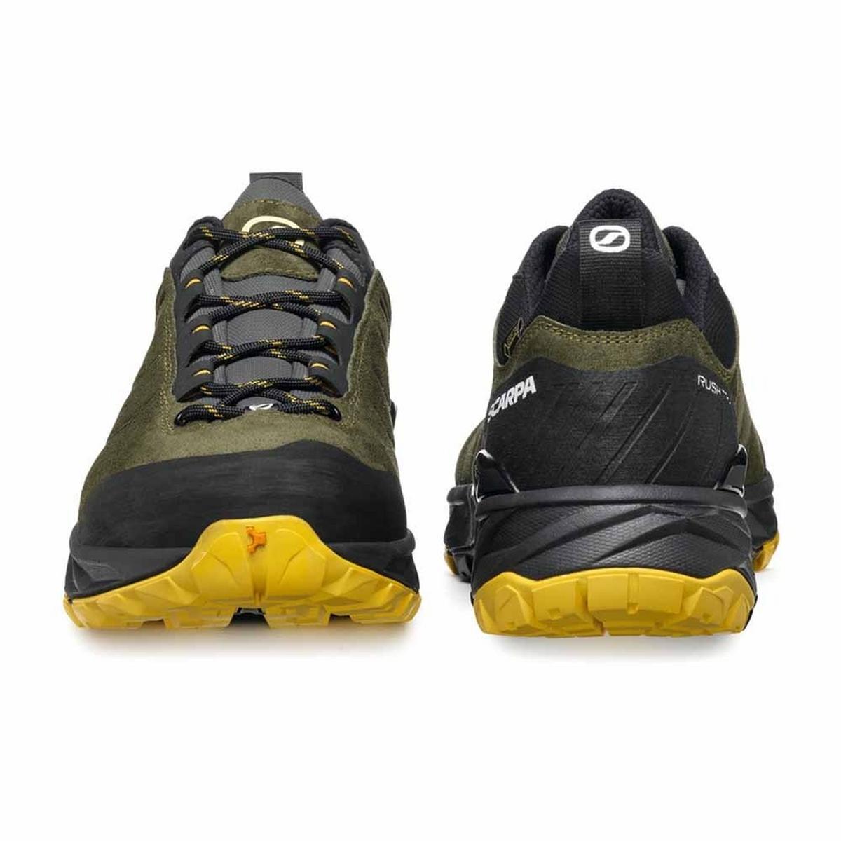 Scarpa Men's Rush Trail GORE-TEX - Thyme Green/Mustard