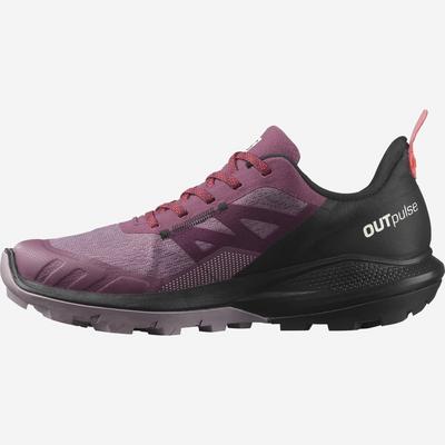 Salomon Women's Outpulse GTX Hiking Shoes - Purple