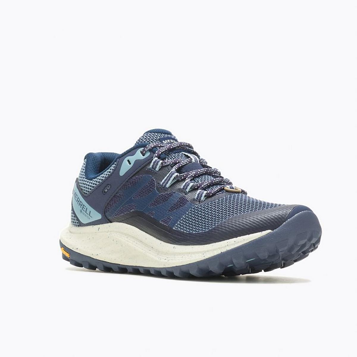 Merrell Women's Antora 3 GORE-TEX Trail Running Shoes - Sea Blue