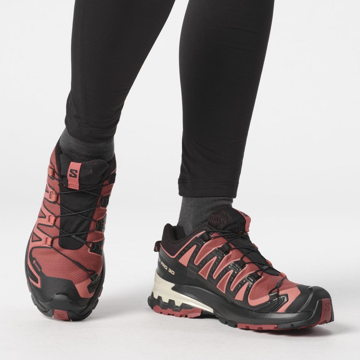 Salomon Women's XA Pro 3D V9 GORE-TEX Trail Running Shoes - Pink