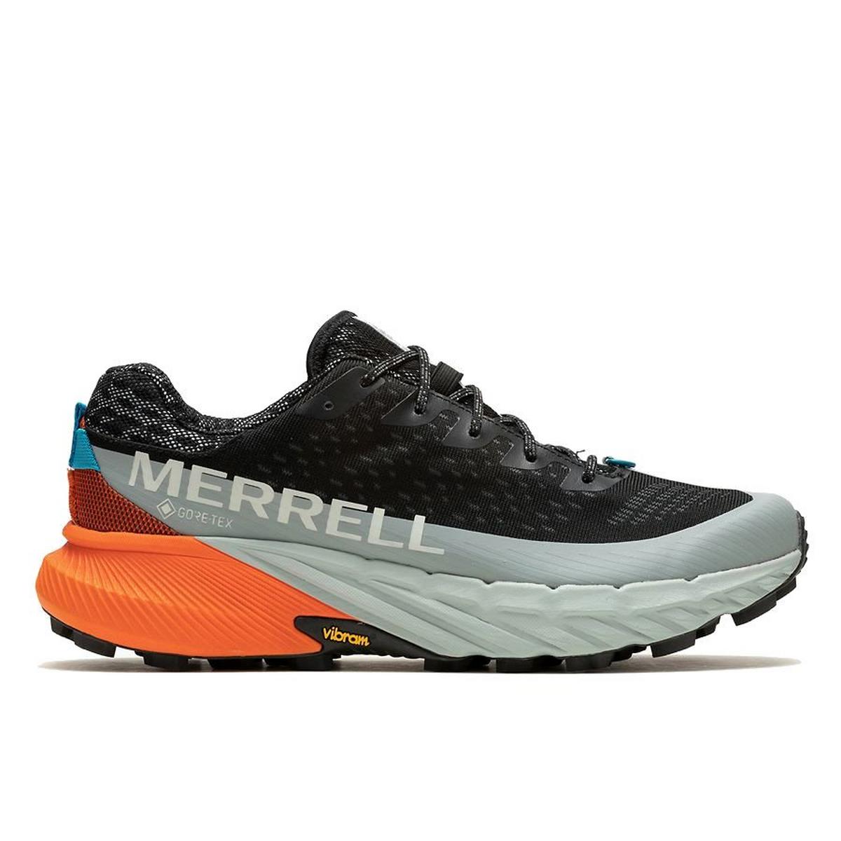 Merrell Men's Agility Peak 5 Gore-Tex Trail Running Shoes - Black