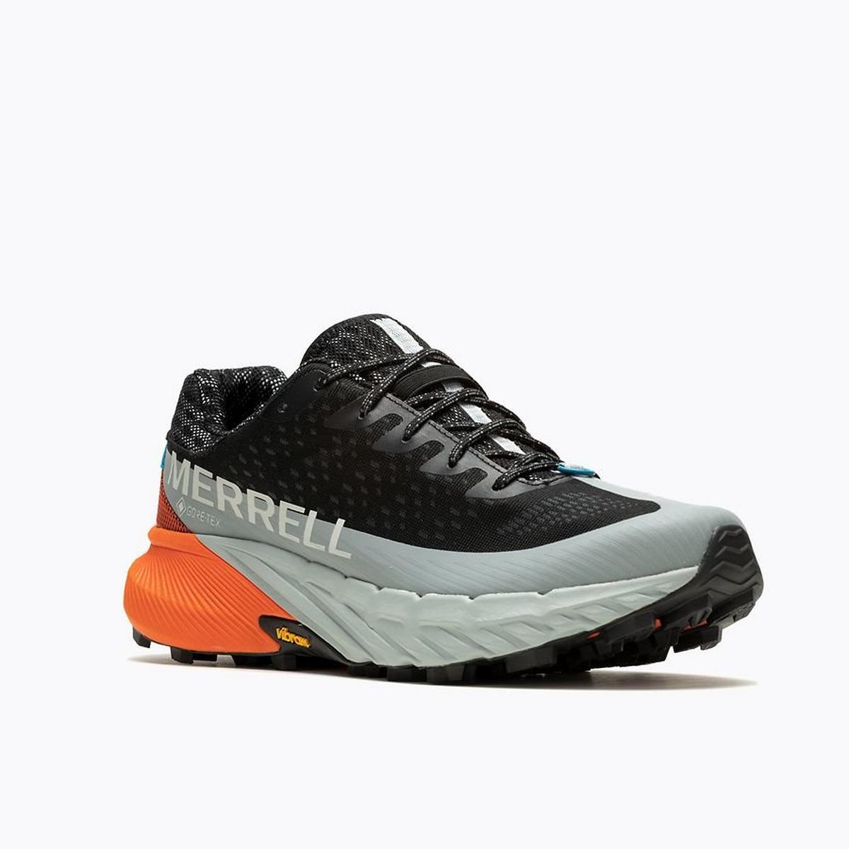 Merrell Men's Agility Peak 5 Gore-Tex Trail Running Shoes - Black