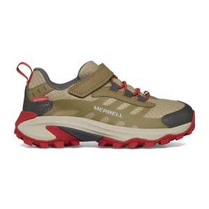 Kid's Moab Speed Low A/C Waterproof Shoes - Red