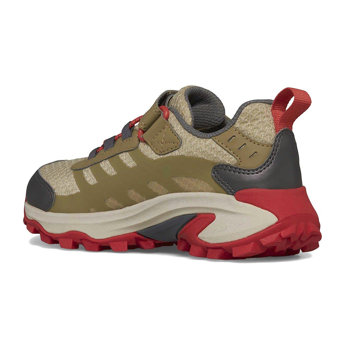 Merrell Kid's Moab Speed Low A/C Waterproof Shoes - Red