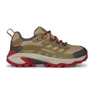 Kid's Moab Speed Low A/C Waterproof Shoes - Red