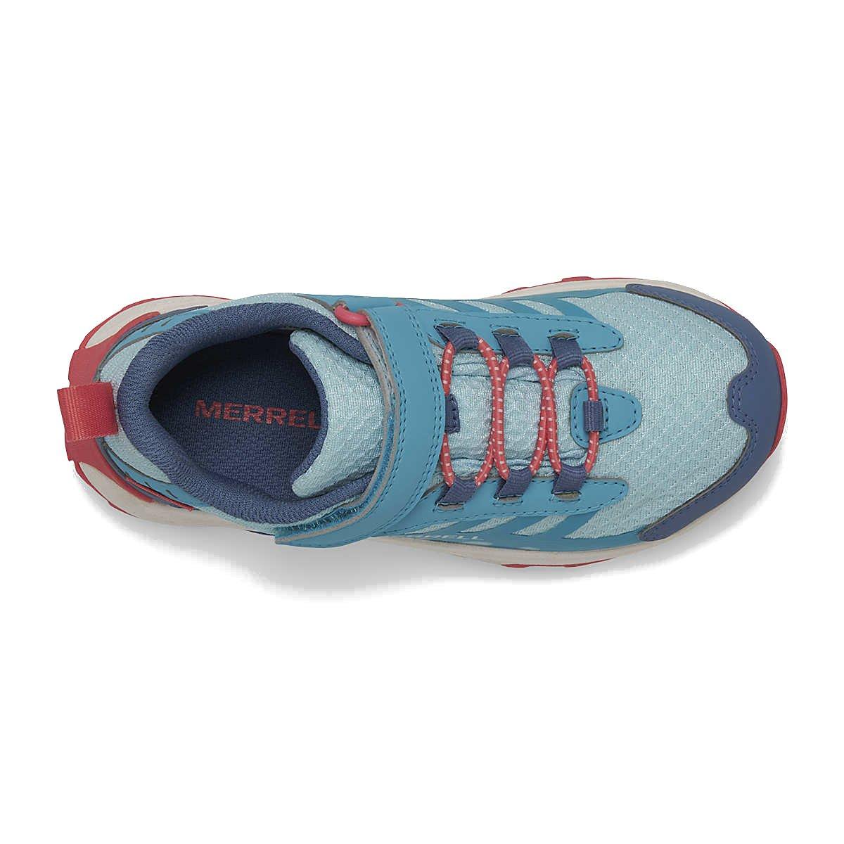 Merrell Kid's Moab Speed Low A/C Waterproof Shoes - Blue
