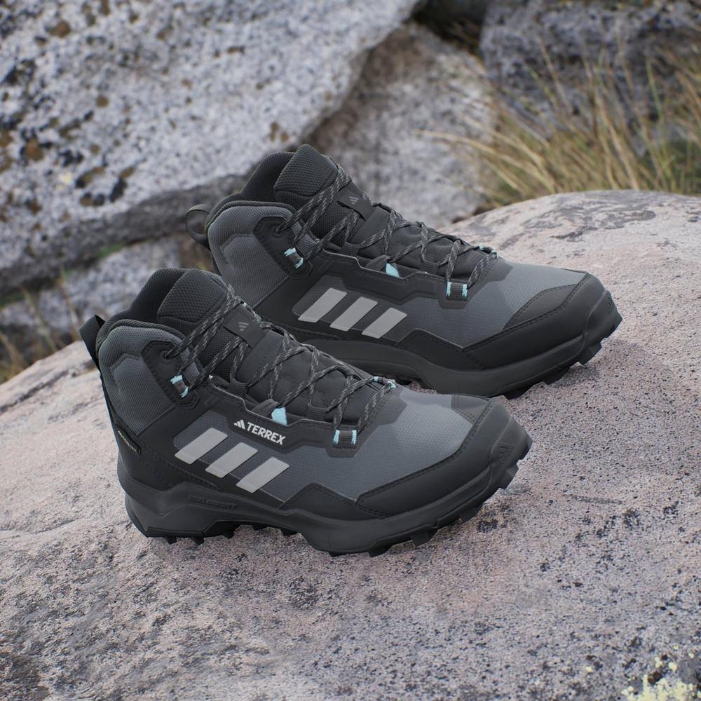 Adidas Terrex Women s AX4 Mid GORE TEX Hiking Shoes Black Tiso