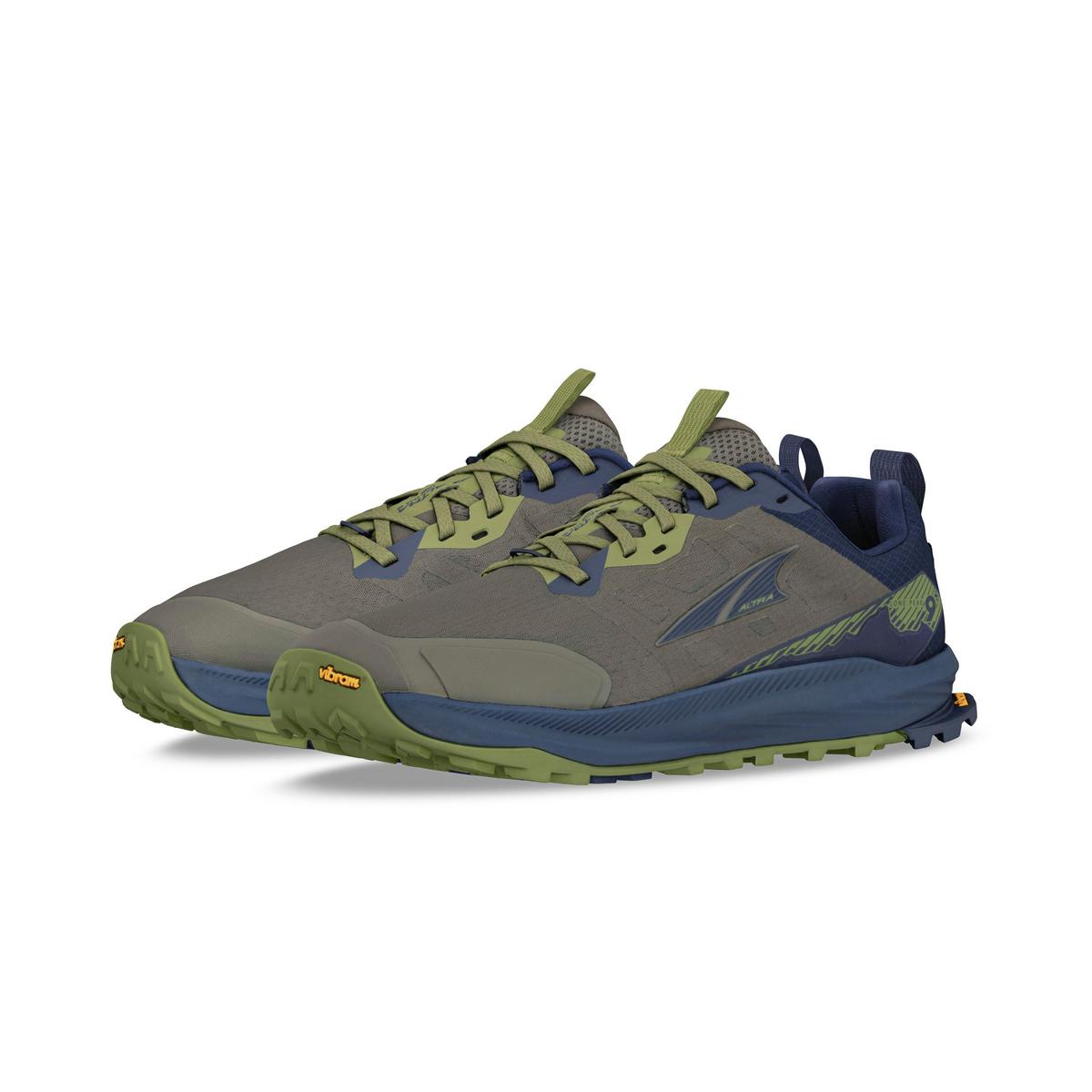 Altra Men's Lone Peak 9+ - Green/ Blue