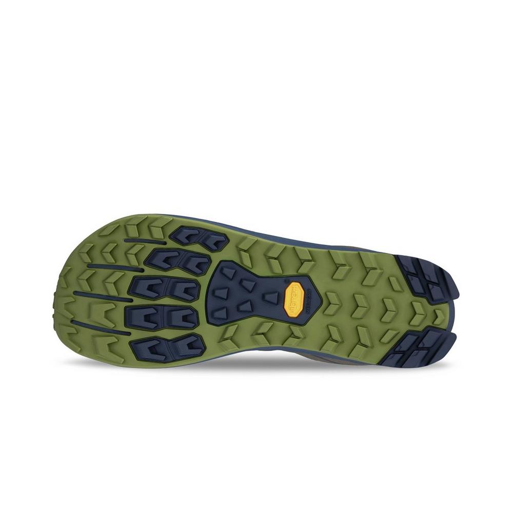 Altra Men's Lone Peak 9+ - Green/ Blue