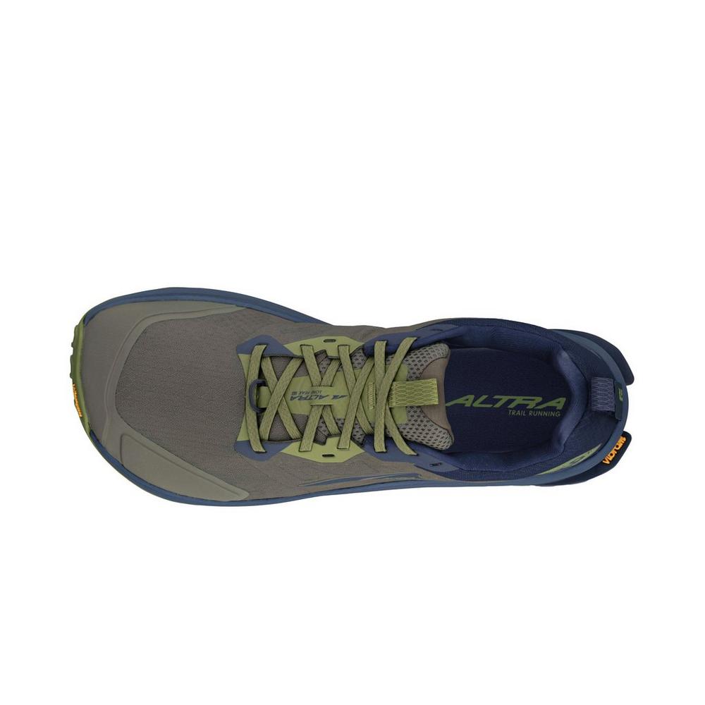 Altra Men's Lone Peak 9+ - Green/ Blue