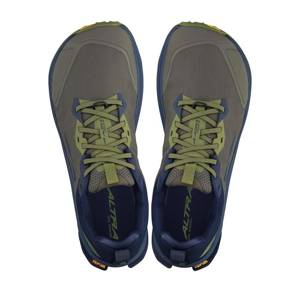 Altra Men's Lone Peak 9+ - Green/ Blue
