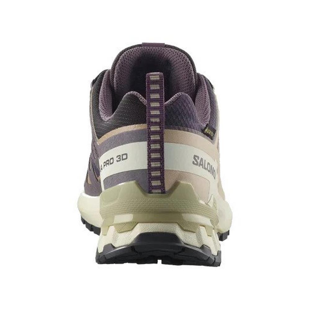 Salomon Women's XA Pro 3D V9 GORE-TEX Trail Running Shoes - Purple/ Beige