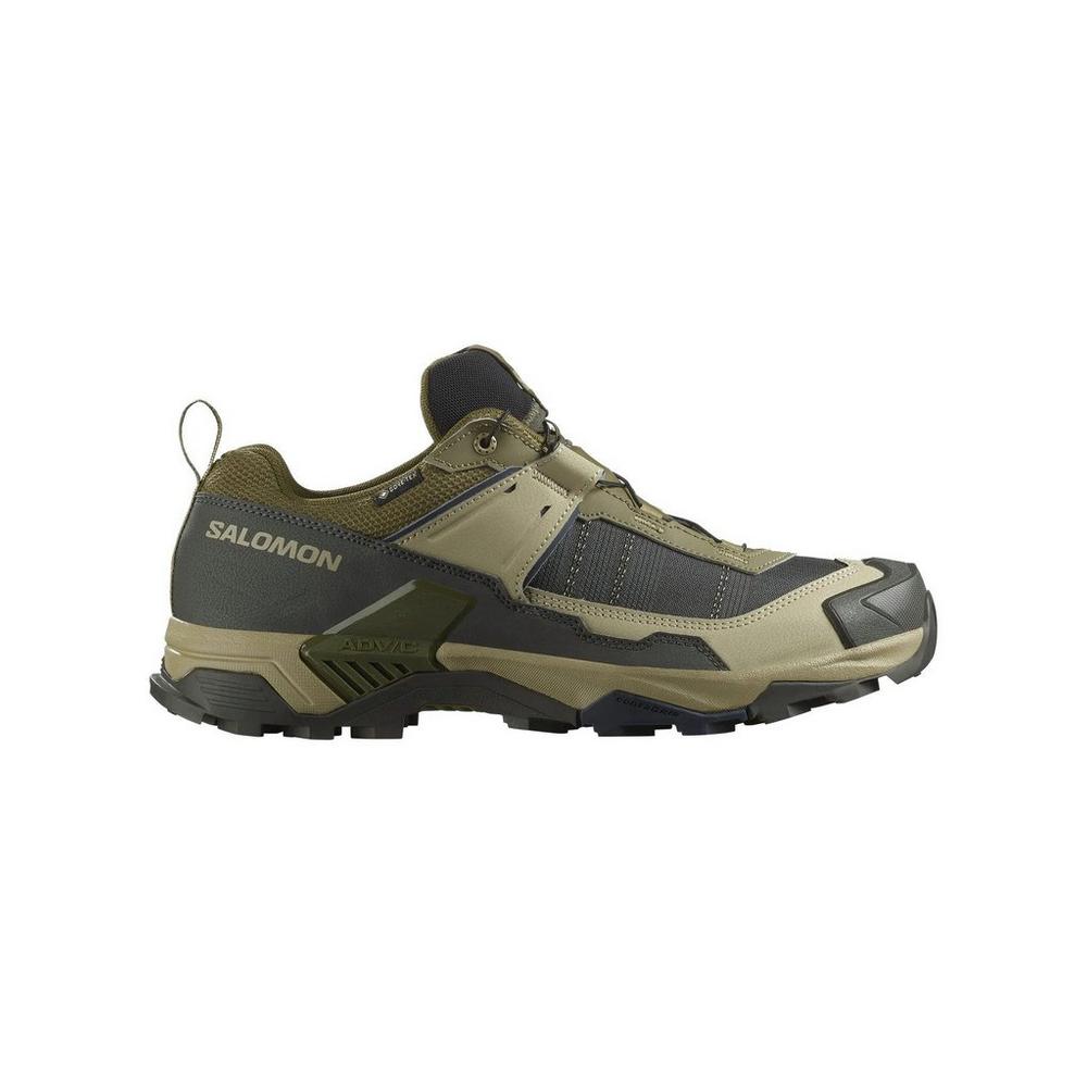 Salomon Men's X Ultra 5 GORE-TEX Hiking Shoes - Green