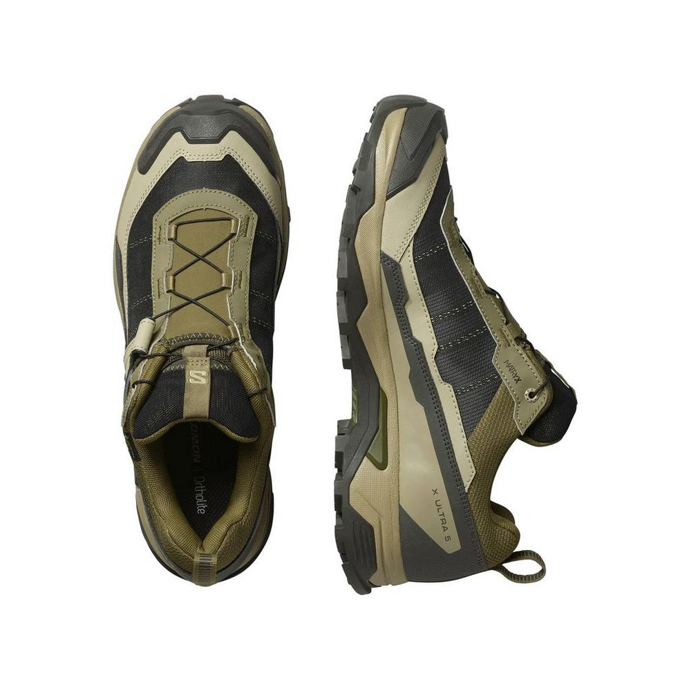Salomon Men's X Ultra 5 GORE-TEX Hiking Shoes - Green
