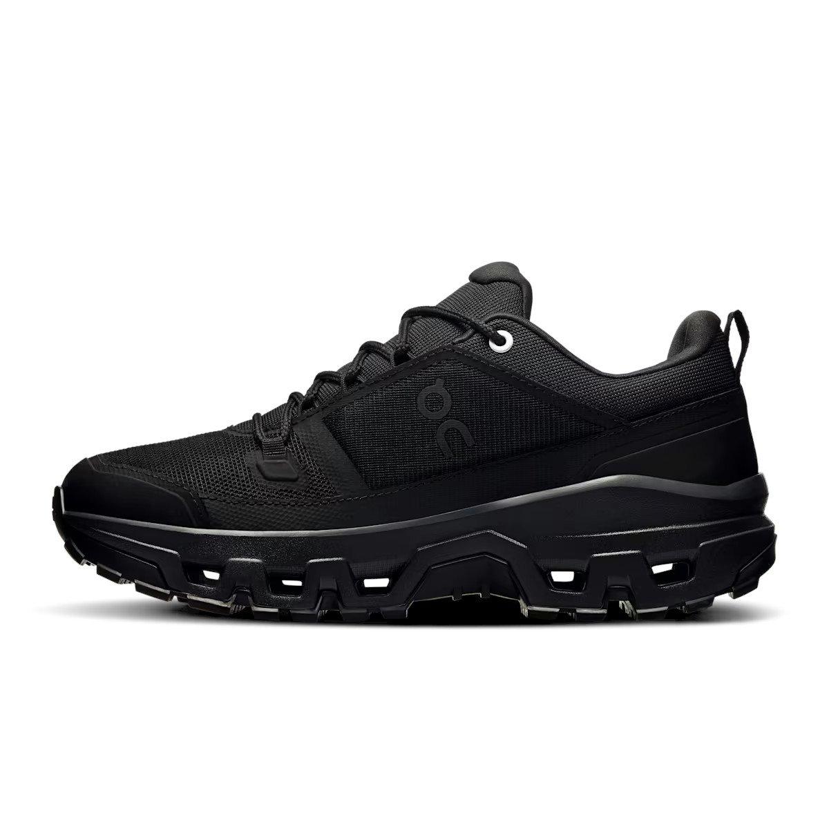 On Women's Cloudrock Low Waterproof Hiking Shoes - Black