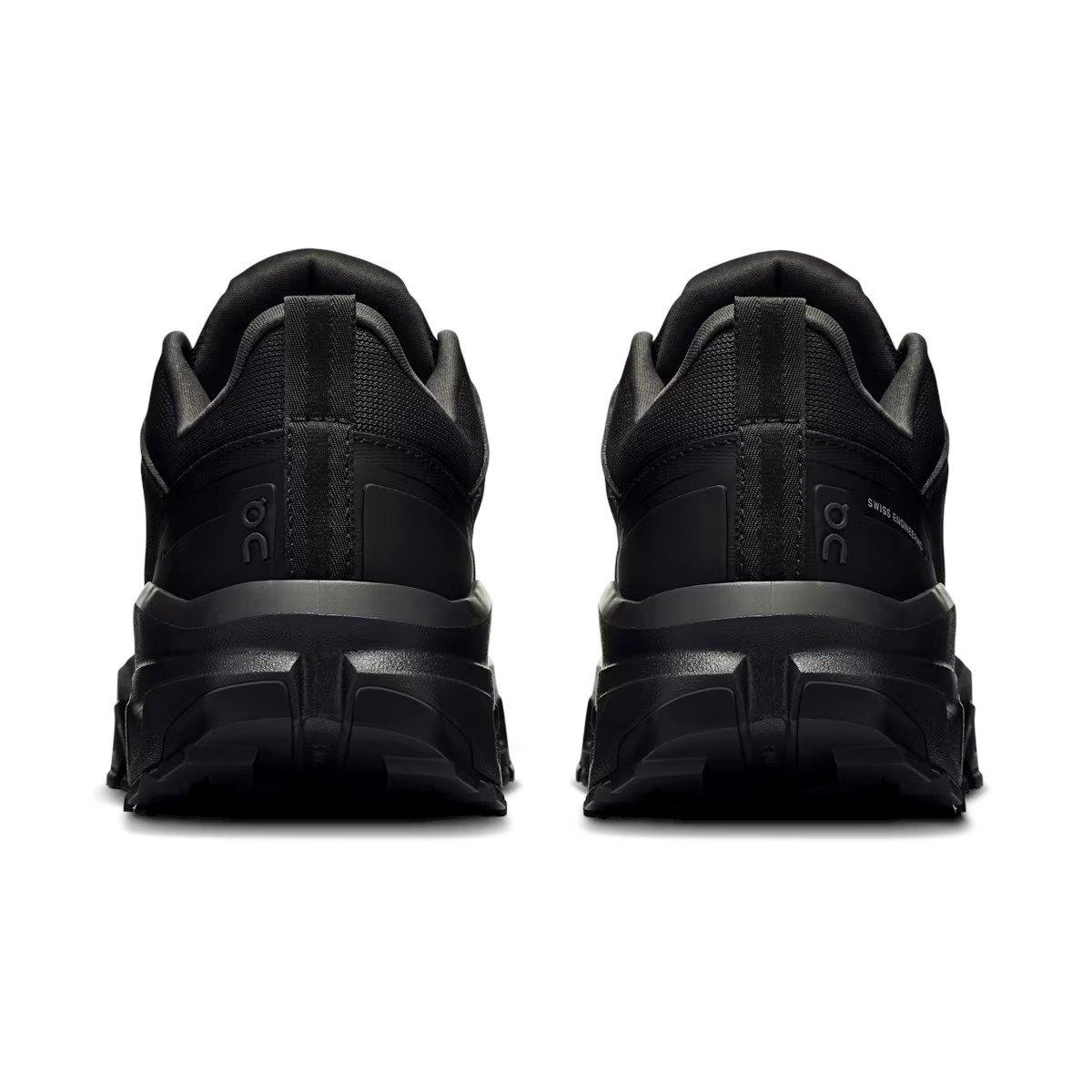 On Women's Cloudrock Low Waterproof Hiking Shoes - Black