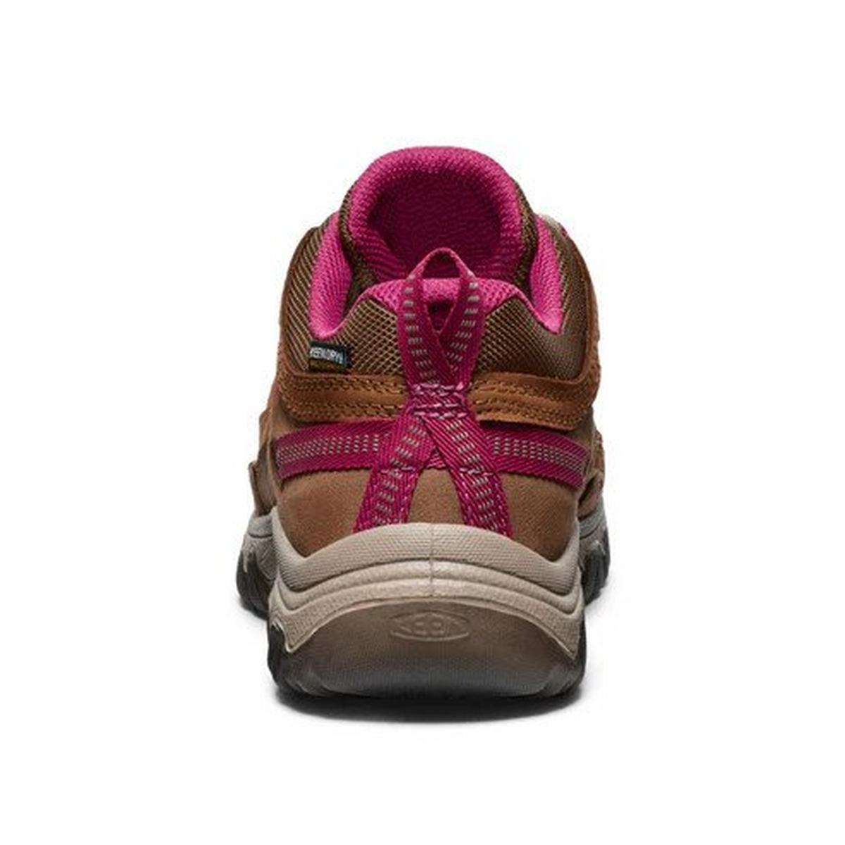 Keen Women's Targhee IV Waterproof Hiking Shoe - Brown/Pink